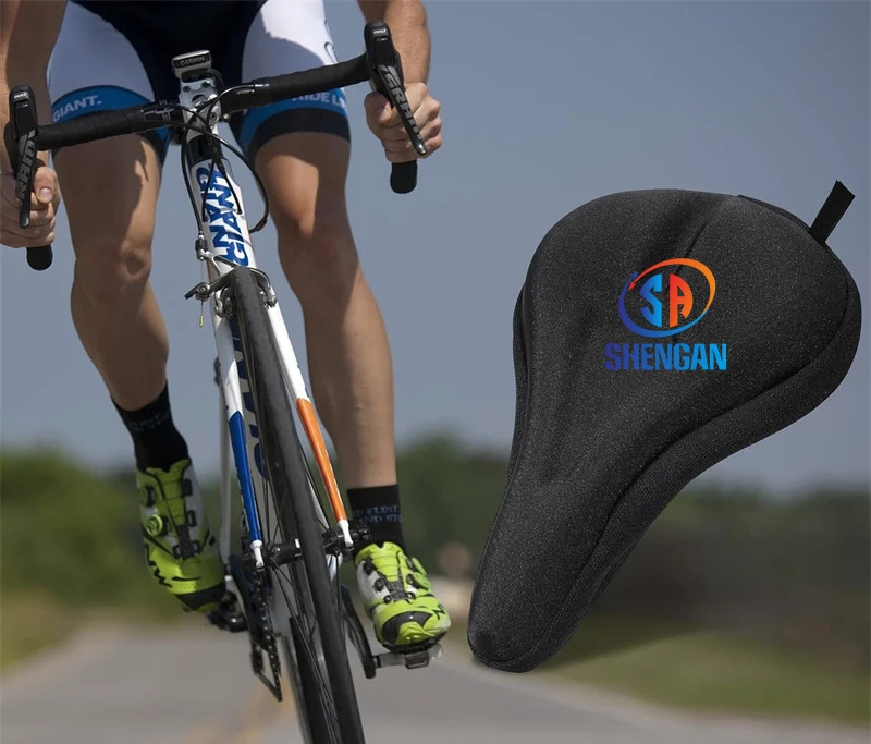 Удобный Универсальный 3D гелевый коврик для сидения, утолщенный чехол для велосипедного велосипеда