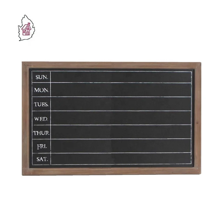 Printed First day of school magnetic chalkboard blackboard with photo frame