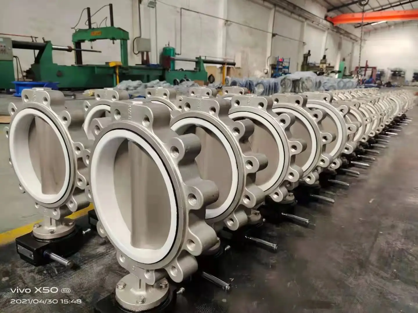 Factory Sale Directly 4 Inch Wafer Butterfly Valve With PTFE Seat