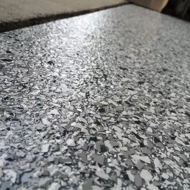 Quality Epoxy Floor Flake System For Garage, Bathroom And House Use