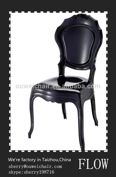 Modern new design plastic cheap stackable dining chair