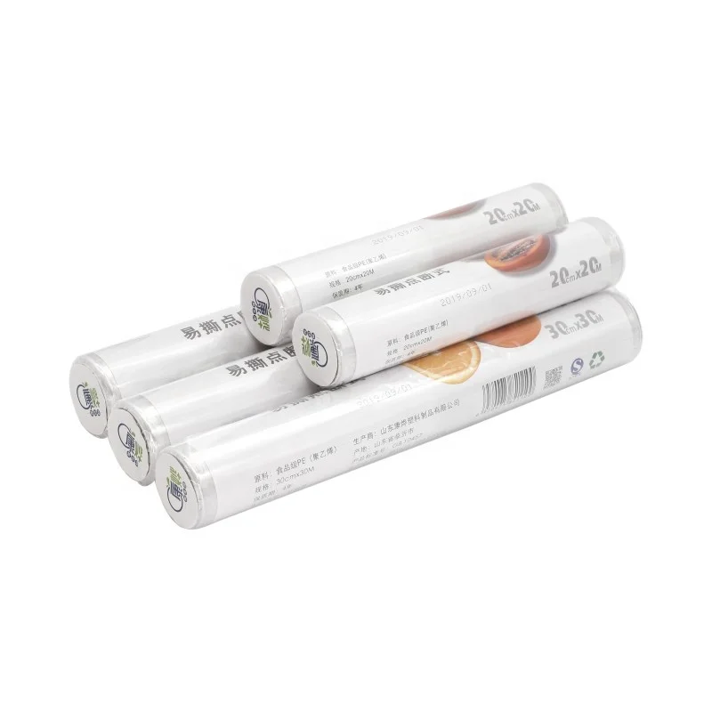 Top Manufacturer Direct Sale PE Cling Wrap Moisture Proof Food Film Wrap PE Cling Film for Food