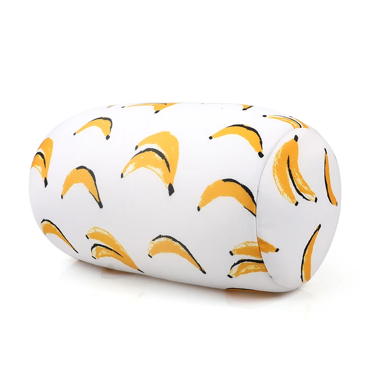 Fashion fruit design microbeads filling Cylinder cushion