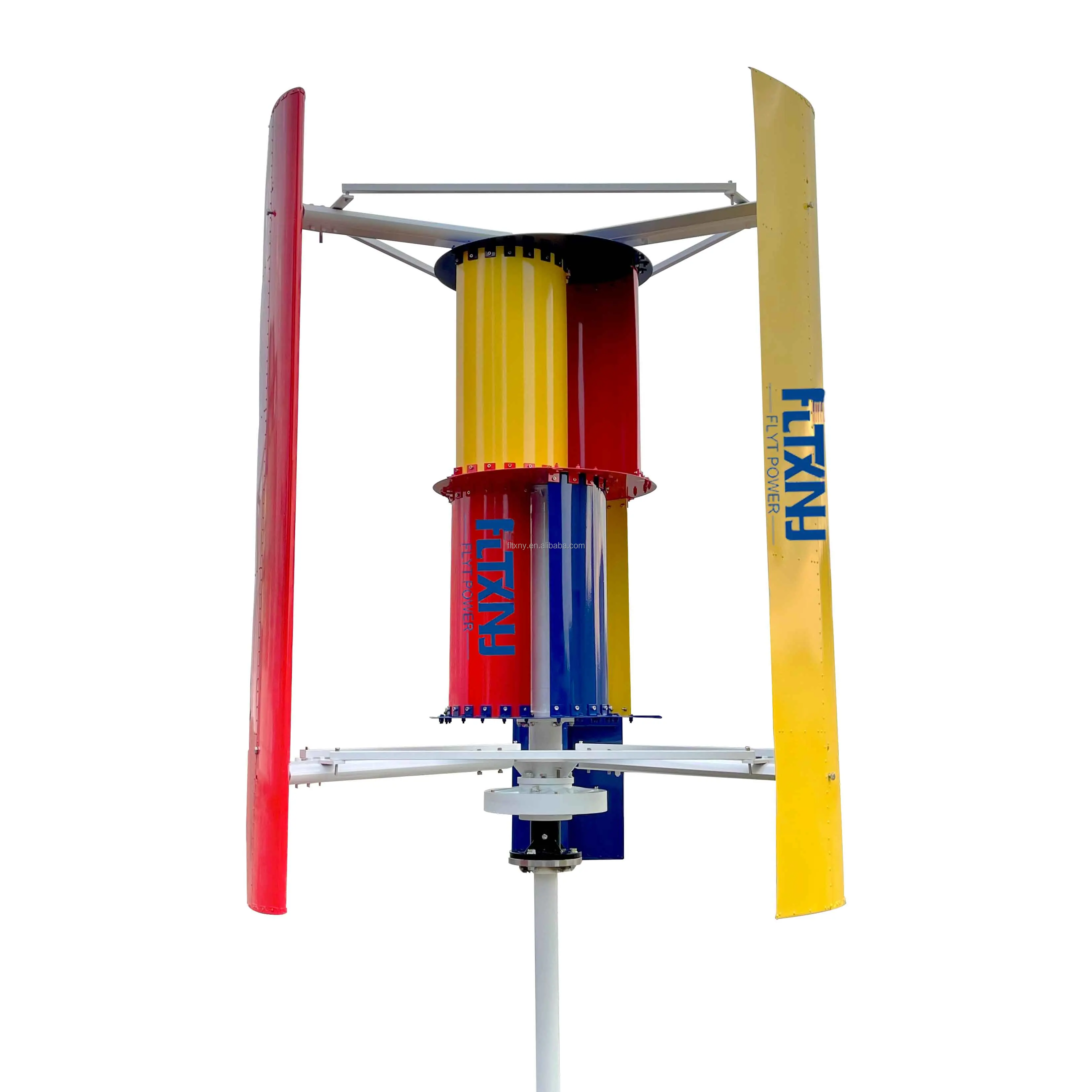 hot price 5kw12v 24v 48v 96v 220v Vertical Axis Off Grid Free Energy System 600w Wind Turbine Generator solar and wind generator
