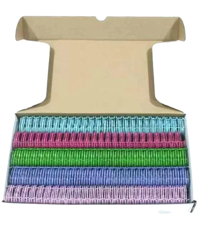 NanBo Nylon Coated 38.1mm Metal Double Binding Spiral Wire O