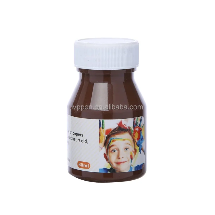 widely used bright color Acrylic finger paint poster paint