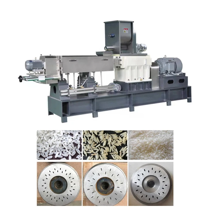 Automatic industrial fortified rice processing machine with 500kg/h capacity