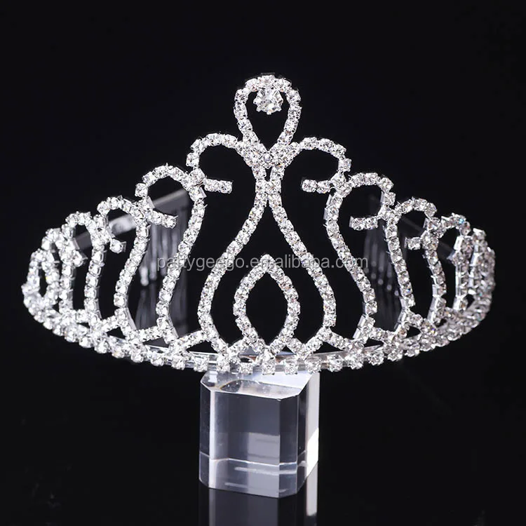 new coming high quality bride wedding princess mental crown decor tiaras girls