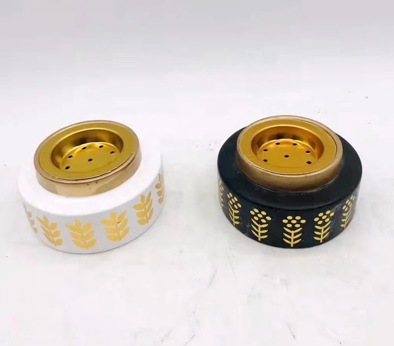 Stylish Custom ceramic Round Arab Aroma Burner for Sale