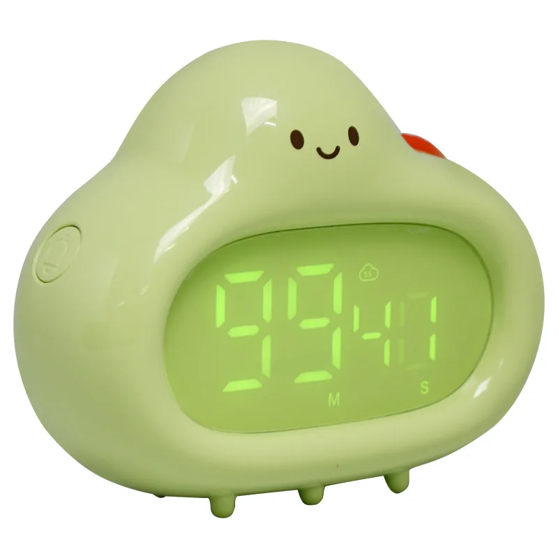 Wholesale Cute Cartoon Cloud Timer Multi-Color Optional Digital Countdown Clock ABS Plastic Traditional Design Battery Powered