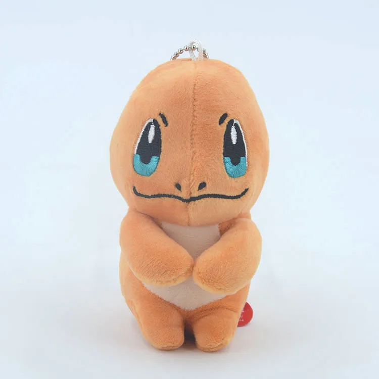 Wholesale Pokemoned KeyChain Ash Ketchum Plush Kids For Gift 4 Inch Pikachu KeyChain