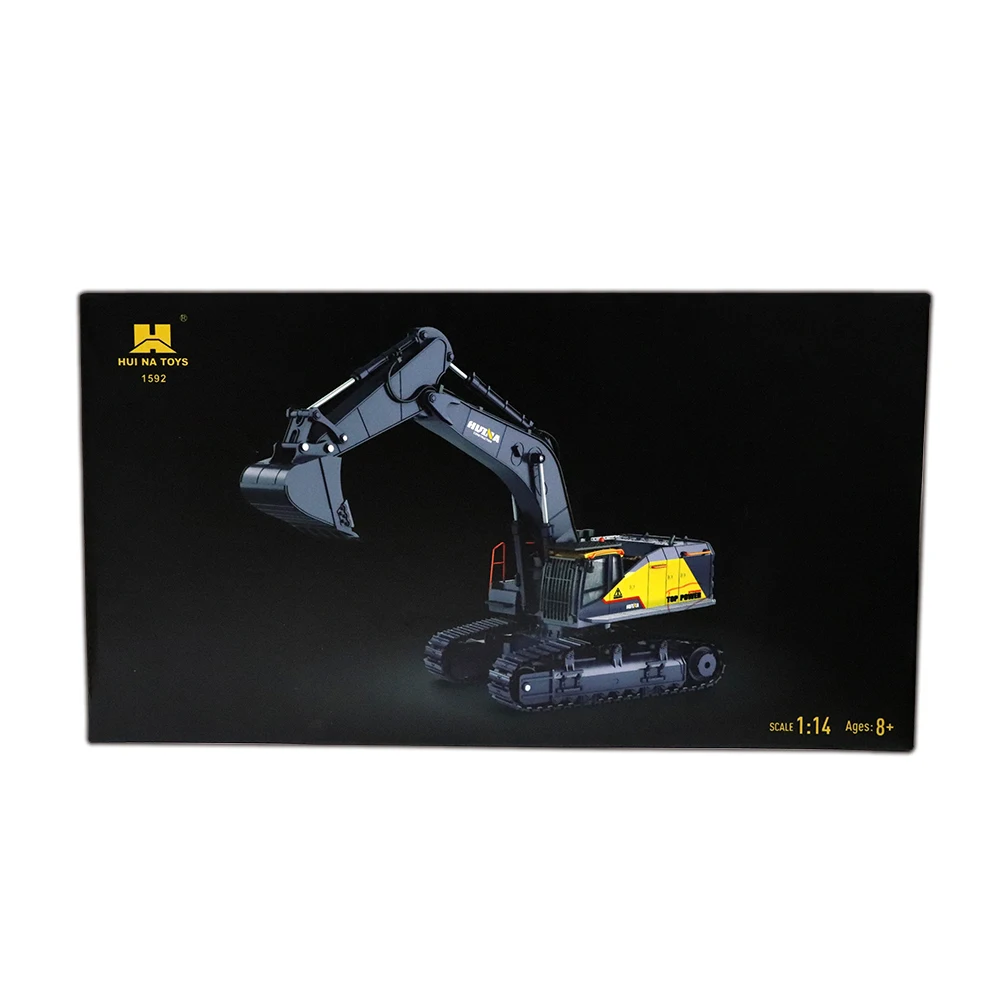 Huina 1:14 Professinal RC Excavator Model With 22 Functions RC Engineering RC Truck Toys Gifts