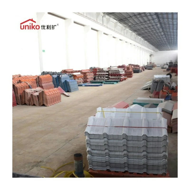 Fireproof  Waterproof Corrugated Roof Pvc Roofing ASA Upvc Roofing Sheet For Industrial area  Factory and Warehouse