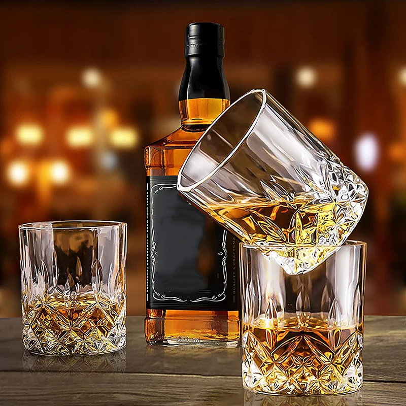 Irregular Sublimation Crystal Twisted Espressos Desserts Tequila Whisky Drinking Tasting Shot Glass Cups with Holder