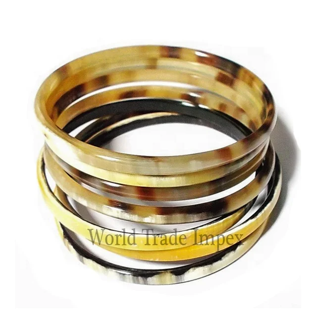 
Fashionable bangles set of buffalo horn 
