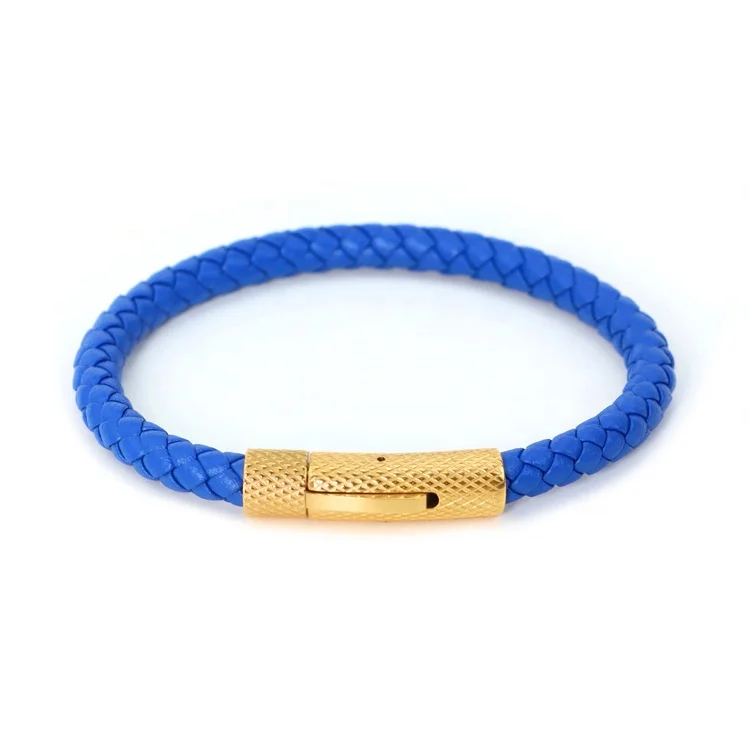 FLOWER SEVEN 7304 Hot selling Fashion Jewelry Woven Leather Bracelet for Men and Women Italian Cowhide Rope Charm Bracelet