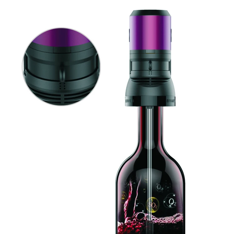 China Supplier Red Wine Decanter Automatic Wine Dispenser Smart Electric Wine Aerator