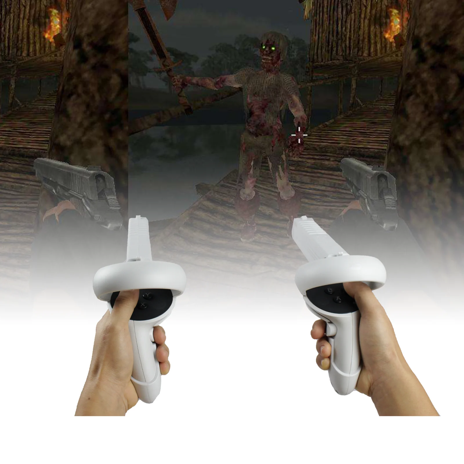 Для Meta Quest 2G-un со склада контроллер P-istol Grip аксессуары для FPS игры P-istolwhip Улучшенный VR игровой опыт