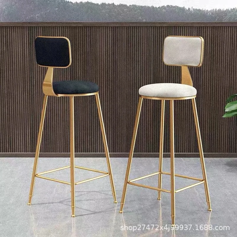 Барный стул Nordic high chair light luxury Bar