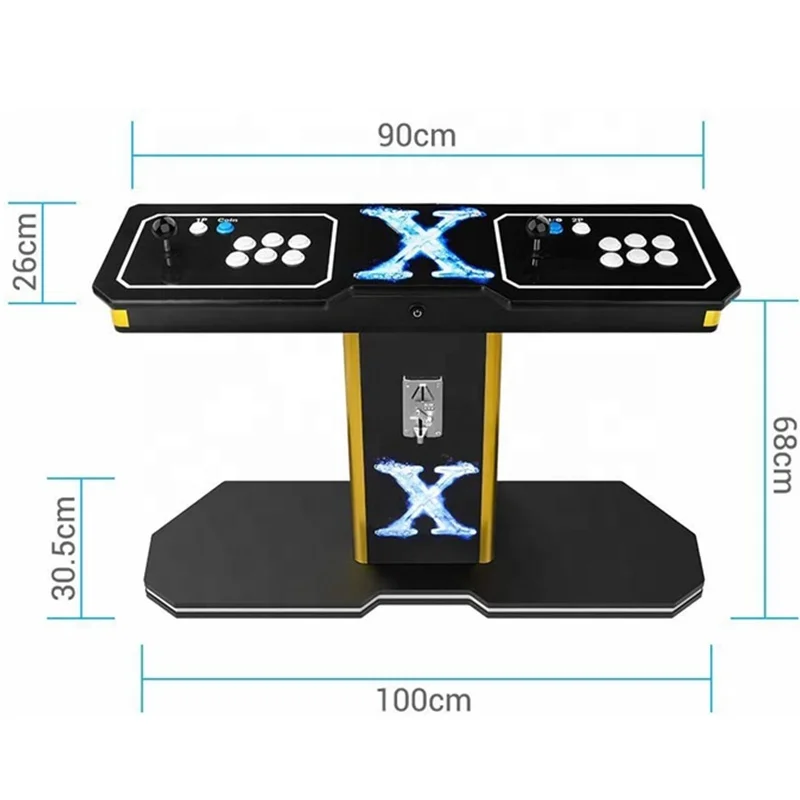Винтажная игровая консоль Pandora 9D аркадный cabinet2700 2 игровых консоли HD и VGA 1280x720p полноразмерная