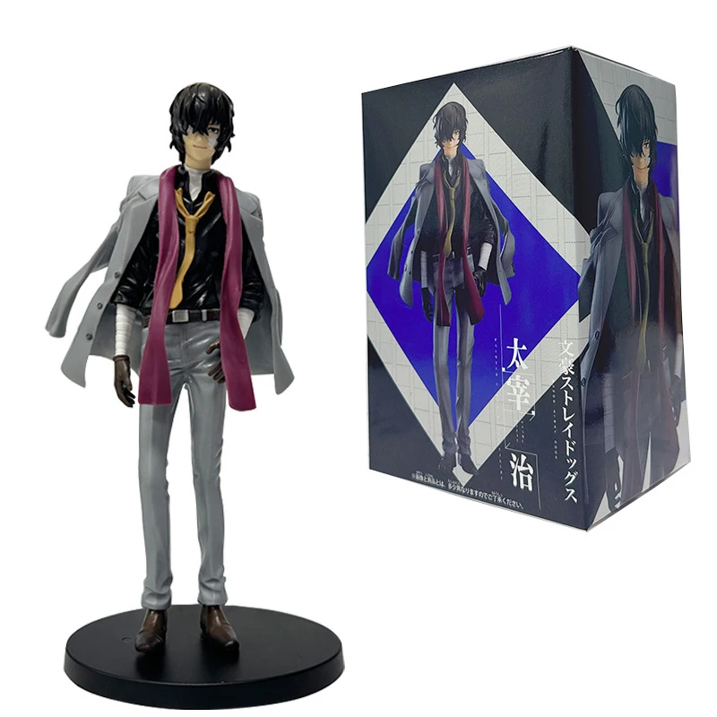 24 см Bungo бродячие собаки Dazai Osamu мультфильм аниме ПВХ фигурка