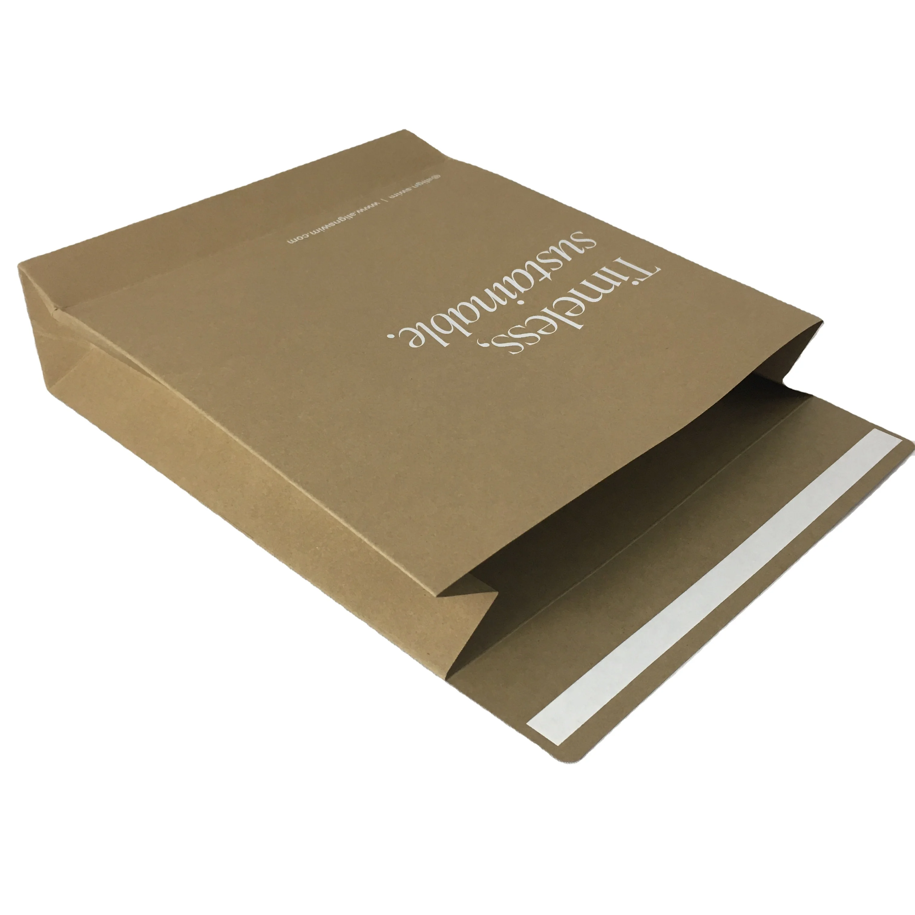 custom shipping packaging self seal envelopes kraft paper shipping bag for shipping mailing packaging transport