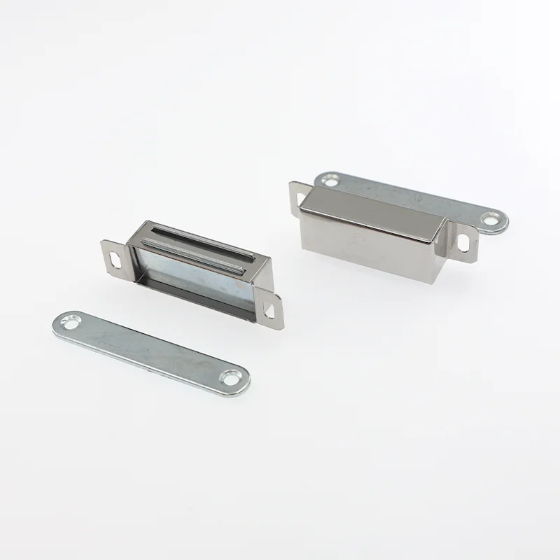 95mm Stainless Steel Magnetic Door Latch Cabinet Closure Drawer Catch Door Magnets for Kitchen Bathroom Cupboard