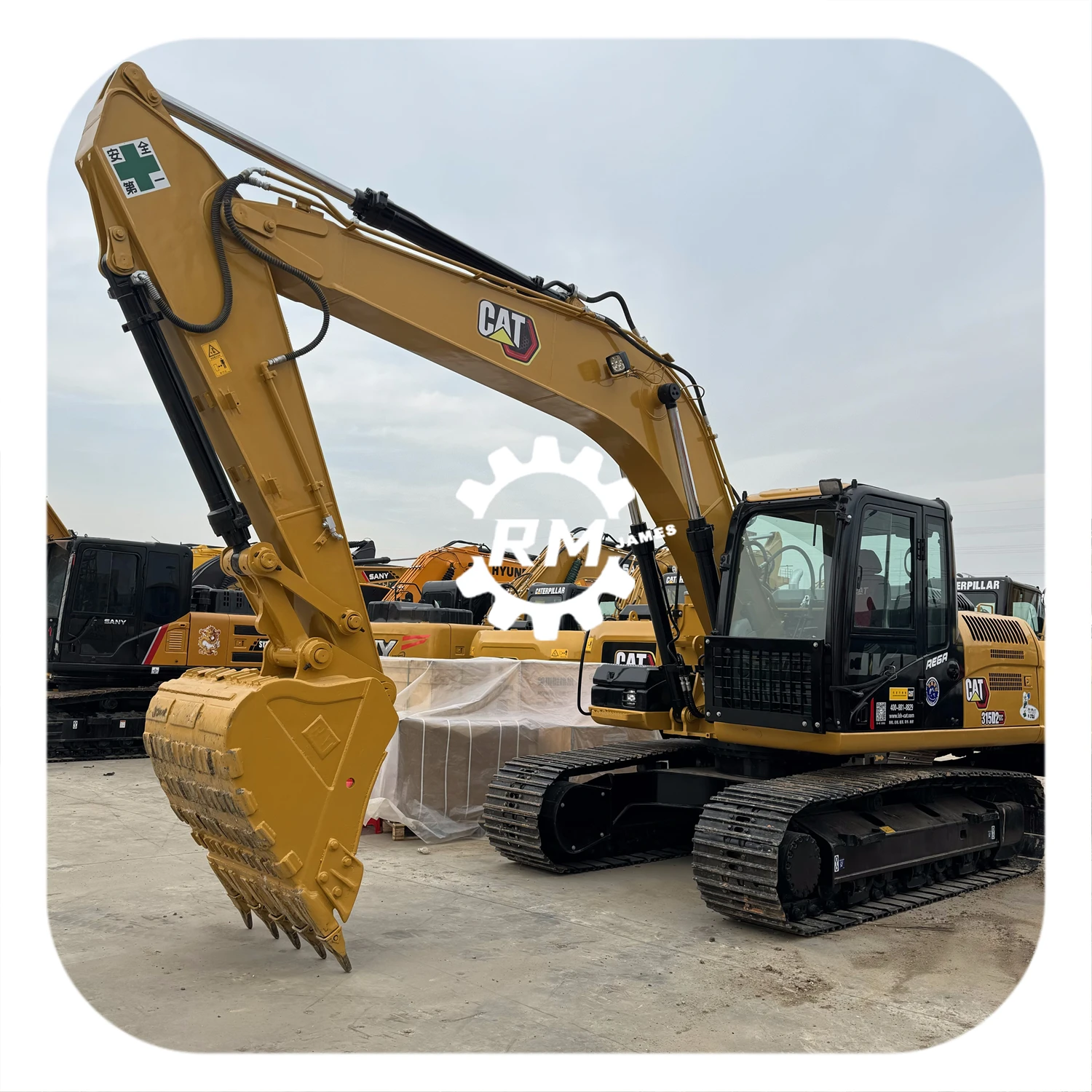 Экскаватор CAT315D2GC высокопроизводительный гусеничный строительный экскаватор CAT 315D2GC CAT315DL низкая цена распродажа