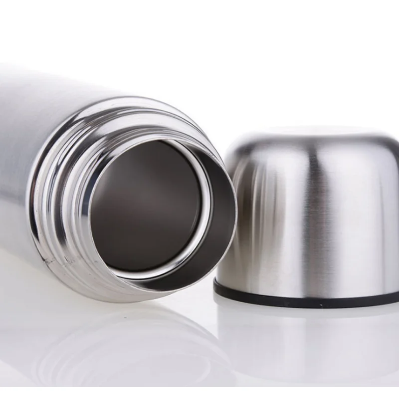 New CHUFENG Stainless Steel Flask Custom LOGO Vacuum Bullet Thermos Bottle 350/500/750/1000 ml