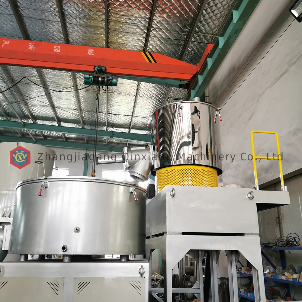 PVC plastic powder high-speed mixer / mixing equipment high and low group /customized