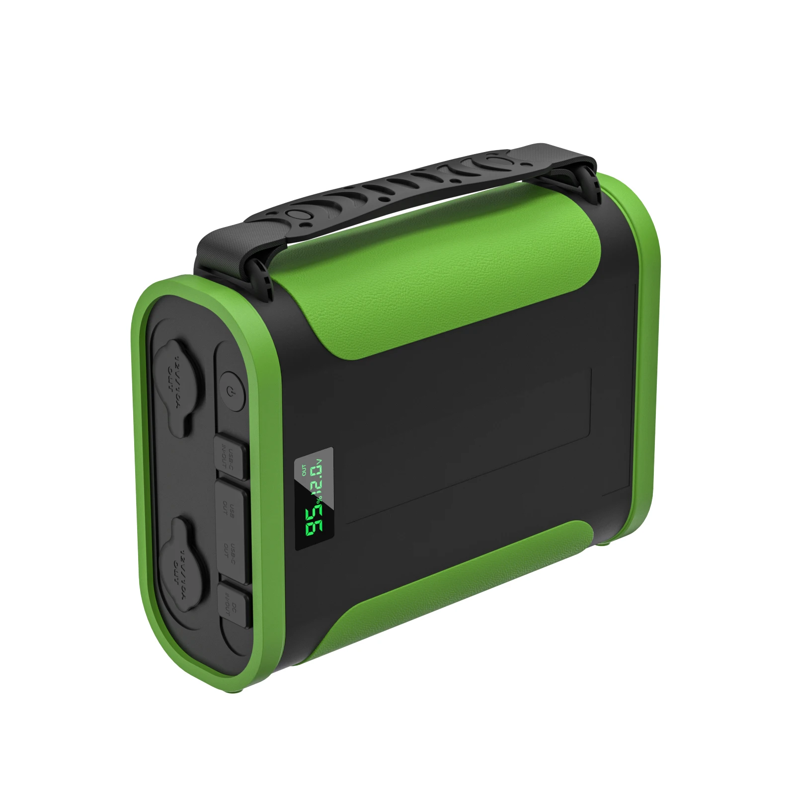 Portable 12V Power Bank with USB & Type-C Interface DC 24V Rechargeable LiFePo4 Battery Pack UPS 100W PD Rechargeable UPS