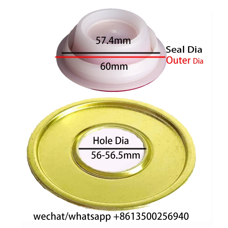 0.5 - 20L Rectangular olive oil tin cans plastic lids/adhesive tin can stretch lids