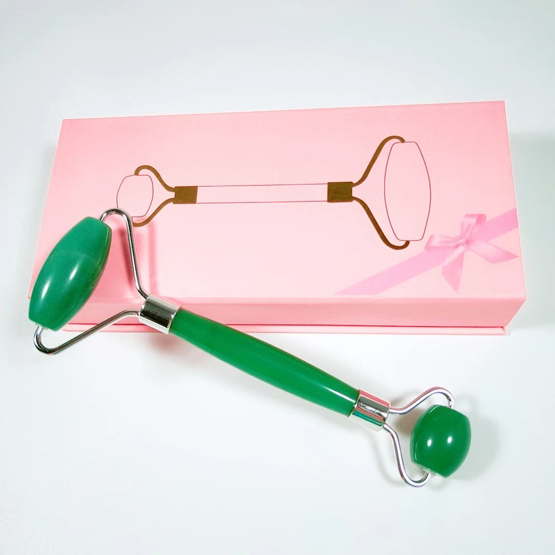 100% натуральный нефритовый валик высокого качества