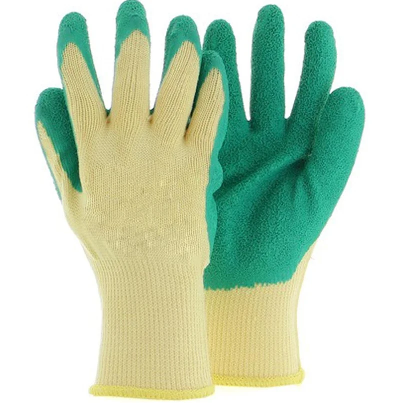 SLG-B-004E, Китай, лидер продаж, высококачественные рабочие перчатки с латексным покрытием, безопасные рабочие перчатки