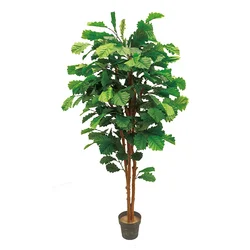 guangzhou HAIHONG artificial plant decorative 180cm artificial oak tree for garden landscaping