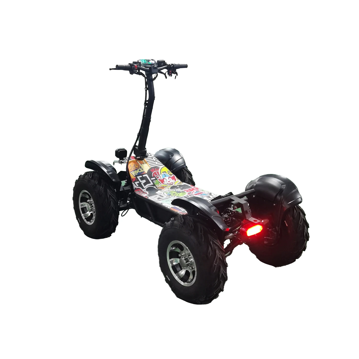60 В 10000 Вт охотничья ферма Тур ATV 21-дюймовый 4-колесный горный вездеход 4x4 внедорожный скутер для взрослых