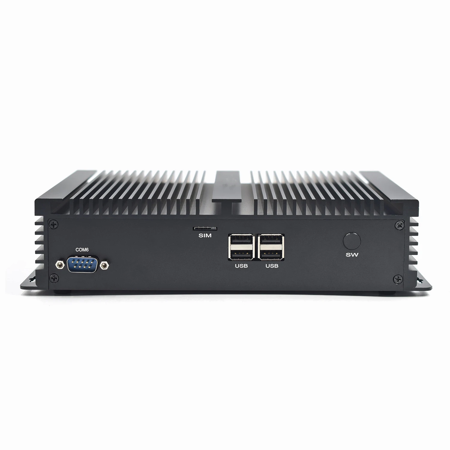  Промышленный мини-ПК игровой компьютер дизайнерский H4-T Core i5 8265u Тип C 3 дисплея Безвентиляторный Компьютер Настольный