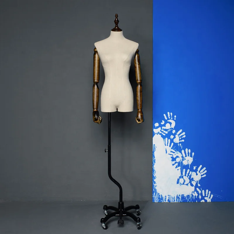 New female model props half body clothing shop model wedding model female mannequin stand