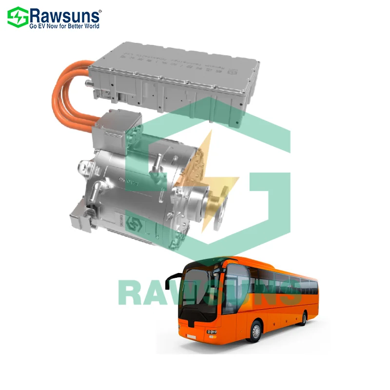 Rawsuns Electric Car Bus RDD3400 Direct Drive Ac Motor Electric Powerful High Torque Electric Motor Drive Controller High torque