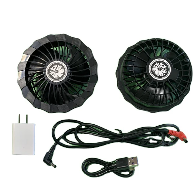 NX Intelligent Cooling Fan Summer High Temperature Work Cooling Vest Fan Air Conditioning Clothes Cooling Fan Cryogen