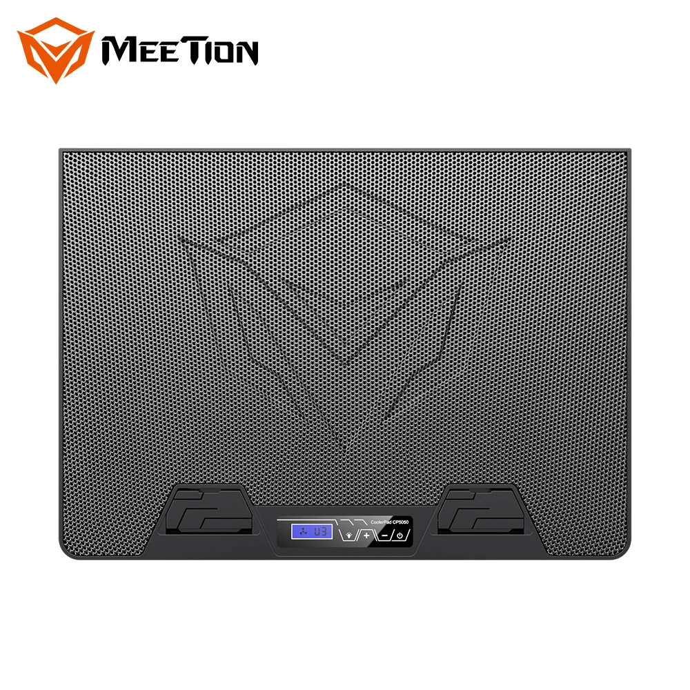 Meetion CP5050 Регулируемый для ноутбука диагональю 17 дюймов Macbook Pro 15 стенд игровой Rgb охлаждающая подставка