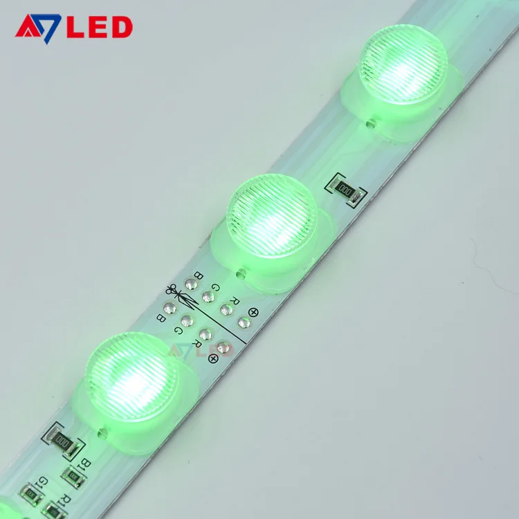 DC24V IP20 non waterproof sidelight 24leds/m 24W/M 3030 smd edge lit RGB LED Strip Bar
