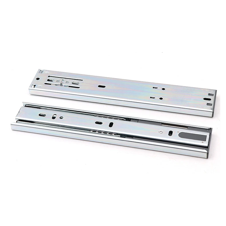 3 Fold Hydraulic Soft/Self Close Drawer Slide Rail slowly draw the drawer closed without slamming shut.