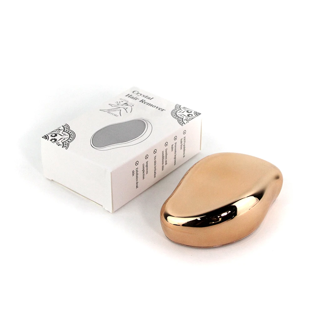 Easy To Use Painless Manual Epilator Men Women Magic Cristal Hair Removal Pads Crystal Glass Eraser Hair Remover