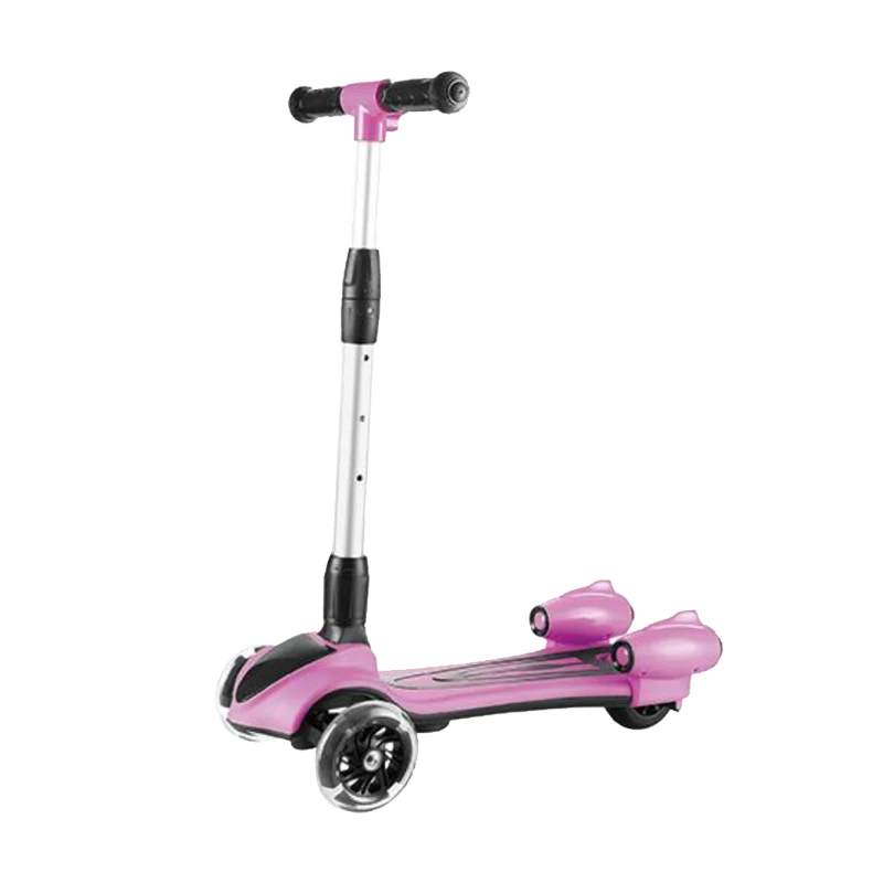 
High Quality Made Certificate Wheels Rocket Scooter Children Foldable Kids Kick Scooter 