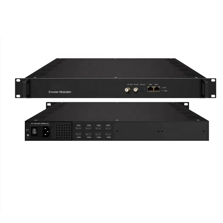 WS5528S HD DVB-C DVB-T модулятор мульти канальный HD кодировщик модулятор