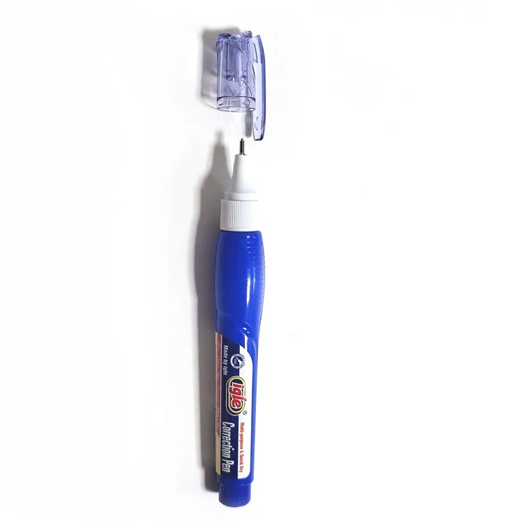 Fine Tip Fluid Correction Pen Fast Dry Correction Fluid Pen White 3mm Medium Tip Thermal Paper Igle Correction Pen