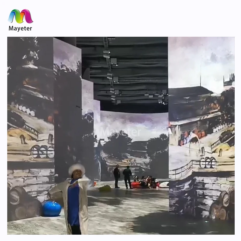 Горячая голограмма проектор 3d голографическая проекция настенная захватывающая