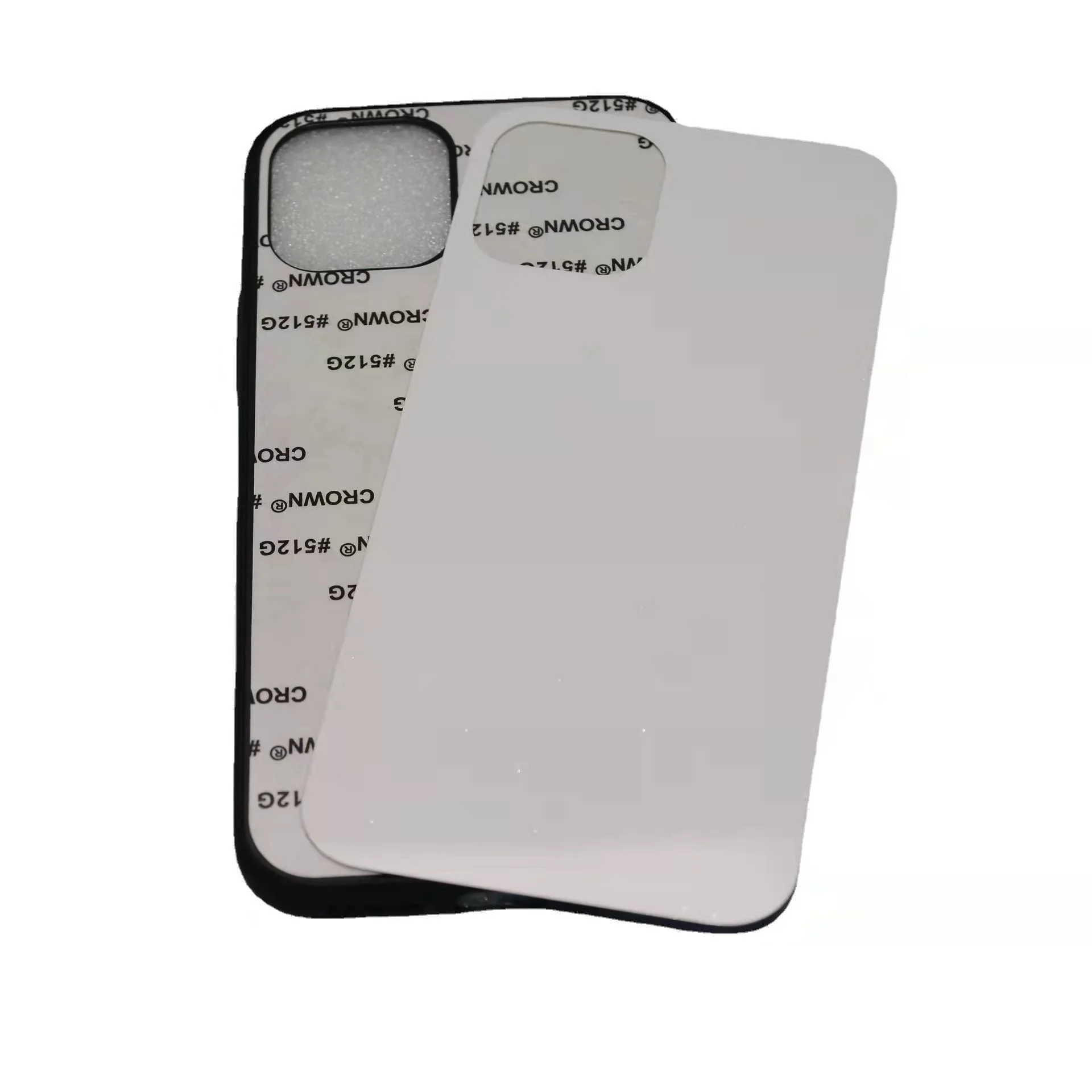 Printable White Black Clear TPU PC 2D Al sheet Protective Blank Cell Phone sublimation cases