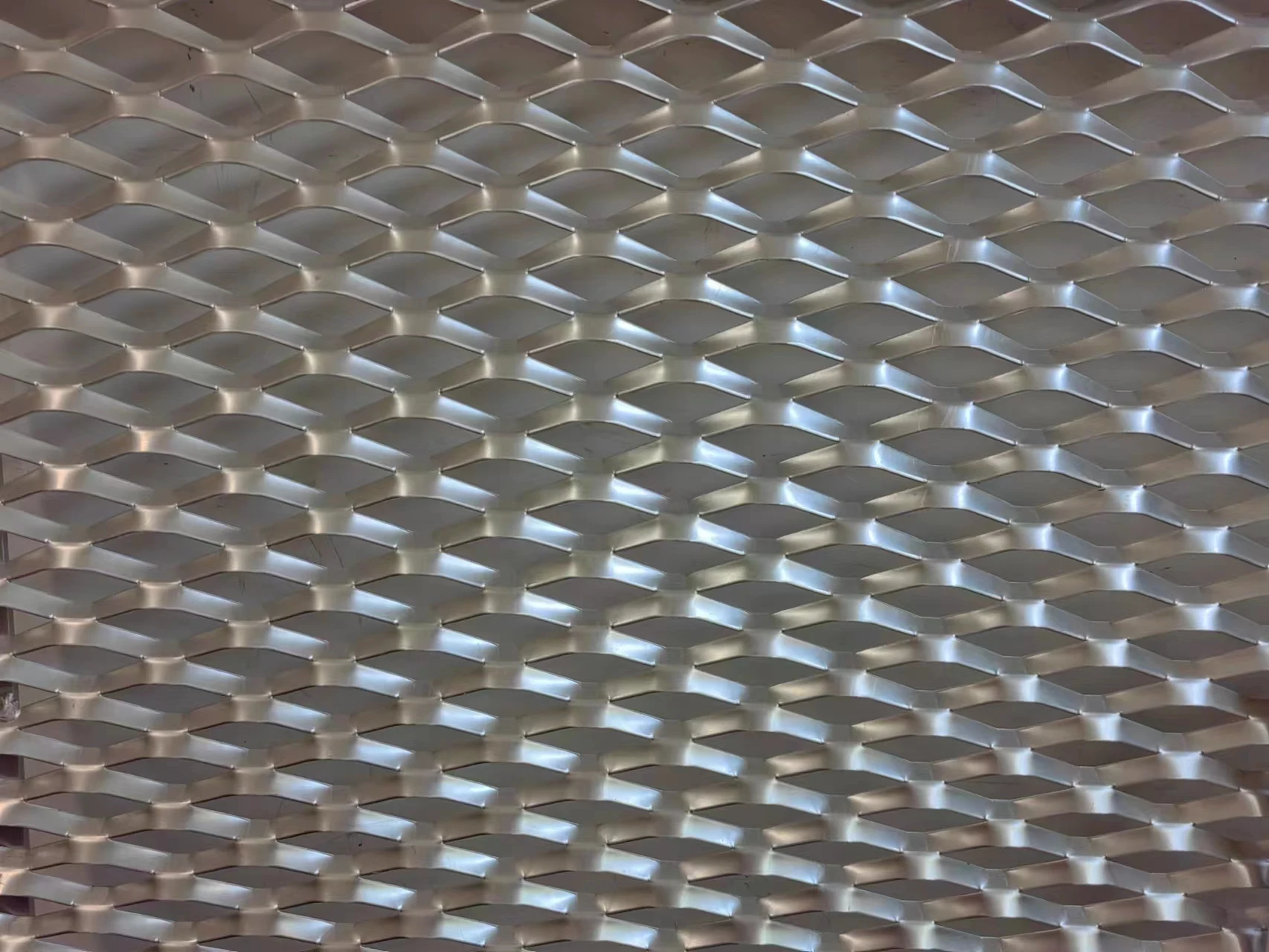 Micro hole expanded metal mesh copper plate for wind power generation